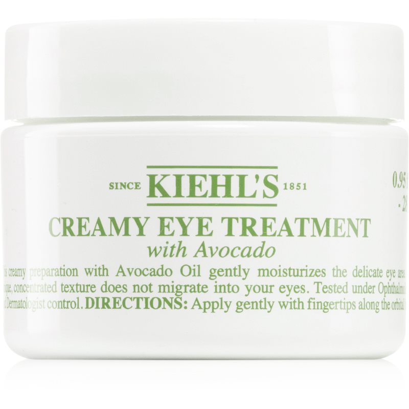 Kiehl's Creamy Eye Treatment Avocado интензивна хидратираща грижа за околоочната зона с авокадо 14 мл.