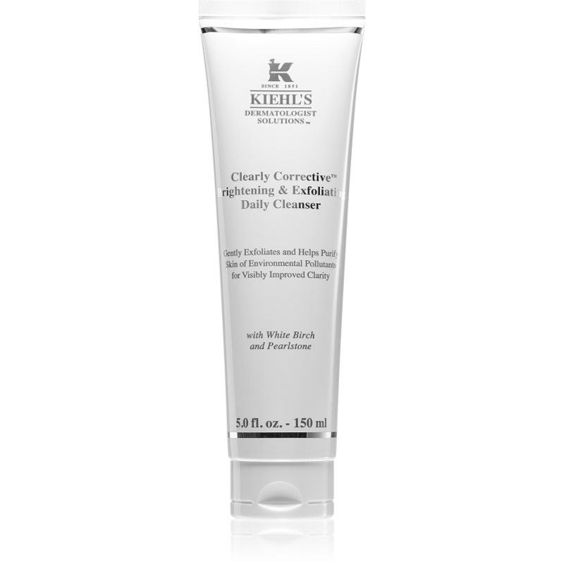Kiehl's Dermatologist Solutions Clearly Corrective Brightening & Exfoliating Daily Cleanser озаряващ почистващ гел за всички видове кожа