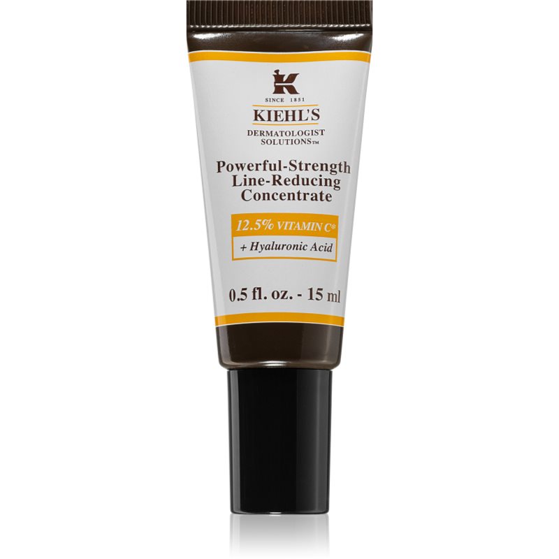 Kiehl's Dermatologist Solutions Powerful-Strength Line-Reducing Concentrate серум против бръчки за всички типове кожа на лицето 15 мл.