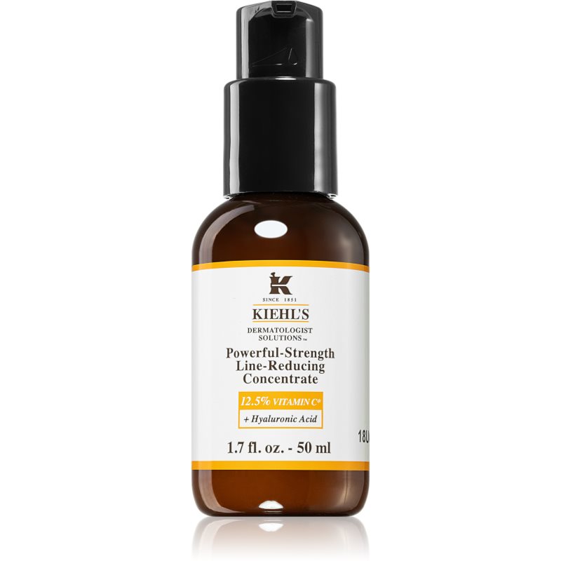 Kiehl's Dermatologist Solutions Powerful-Strength Line-Reducing Concentrate серум против бръчки за всички типове кожа на лицето 50 мл.