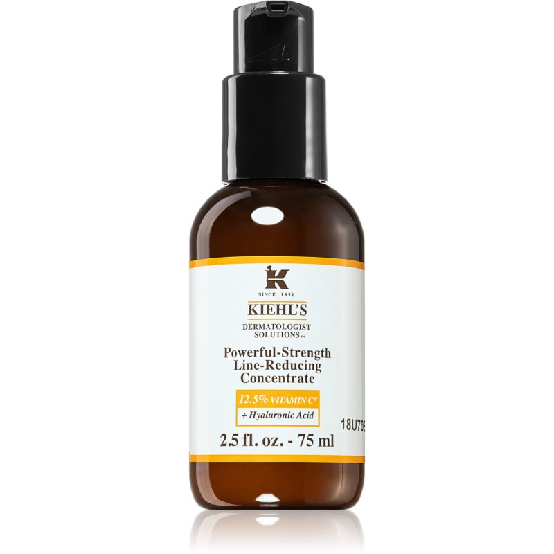 Kiehl's Dermatologist Solutions Powerful-Strength Line-Reducing Concentrate серум против бръчки за всички типове кожа на лицето 75 мл.