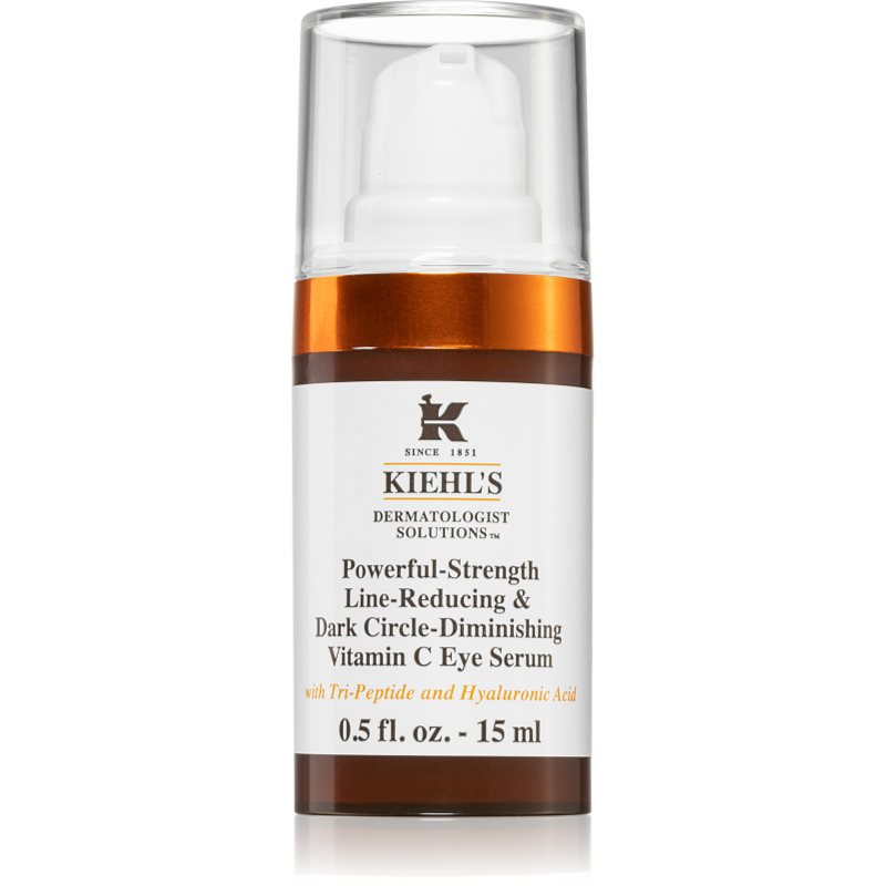 Kiehl's Dermatologist Solutions Powerful-Strength Line-Reducing & Dark Circle-Diminishing Vitamin C очен серум за всички видове кожа