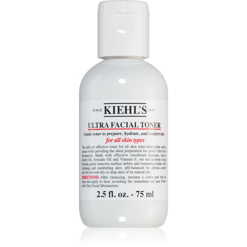 Kiehl's Ultra Facial Toner нежен тоник за лице за всички типове кожа на лицето 75 мл.