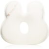 Kikkaboo Bunny Airknit възглавничка за бебета 6 m+ White 20 x 23 x 6