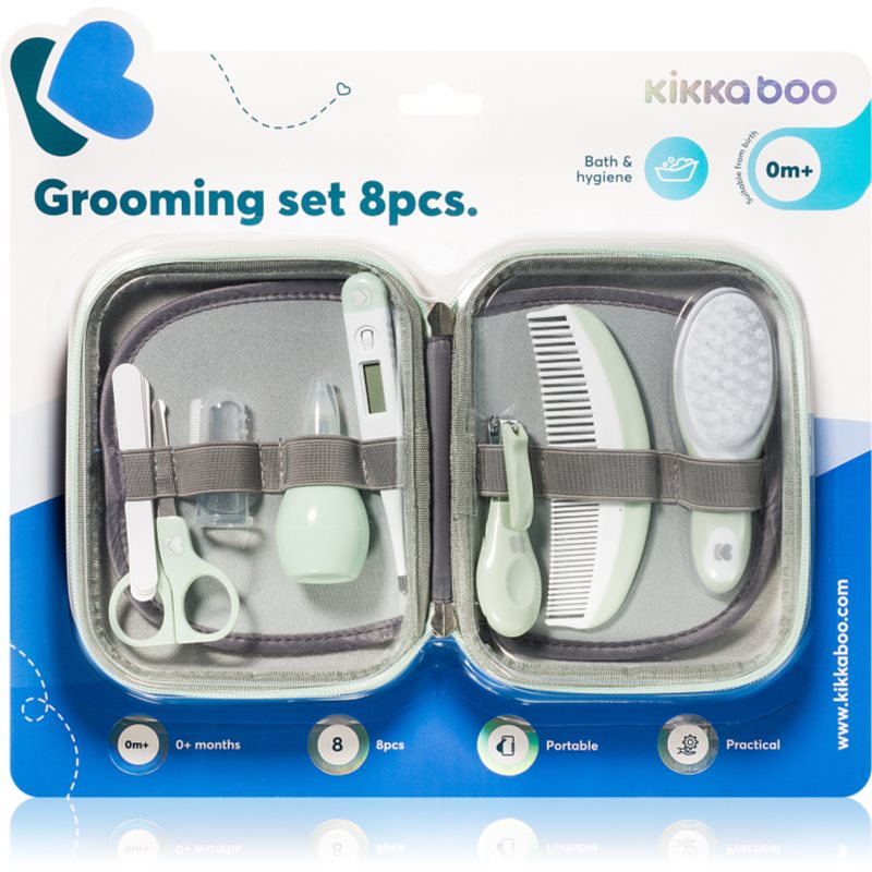 Kikkaboo Grooming Set комплект за грижа за детето Mint