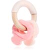 Kikkaboo Silicone and Wood Teether Keys гризалка Pink 1 бр.