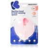 Kikkaboo Suction Bowl & Heat Sensing Spoon сет за хранене 4 m+ Pink 2 бр.