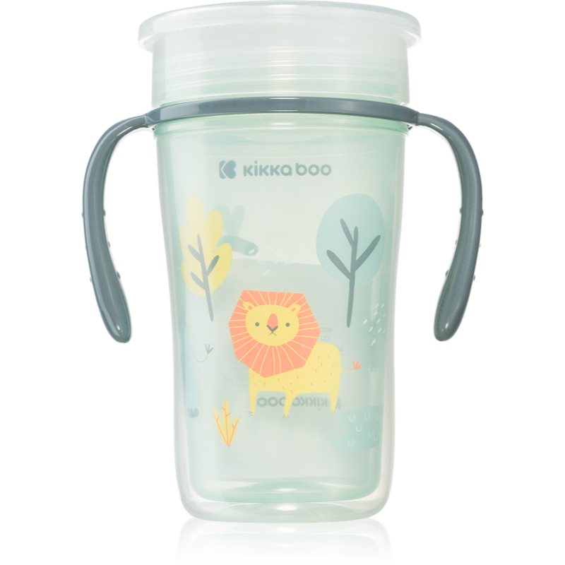 Kikkaboo Training Cup 360° преходна чаша 12 m+ Blue Lion 300 мл.