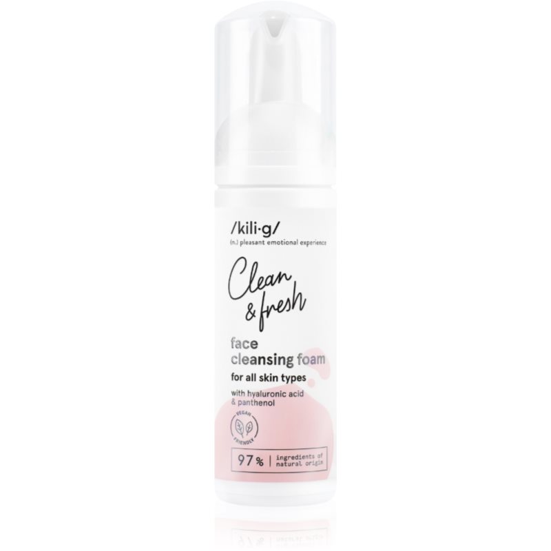 Kilig Clean & Fresh пяна за дълбоко почистване на лице 150 мл.