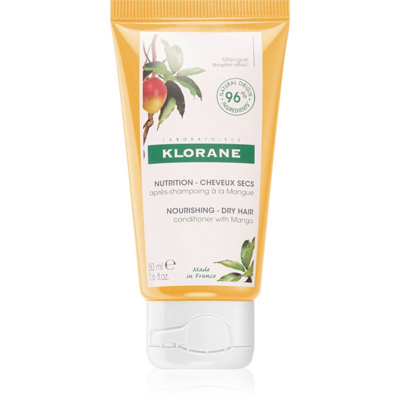 Klorane Mango подхранващ балсам за суха коса 50 мл.