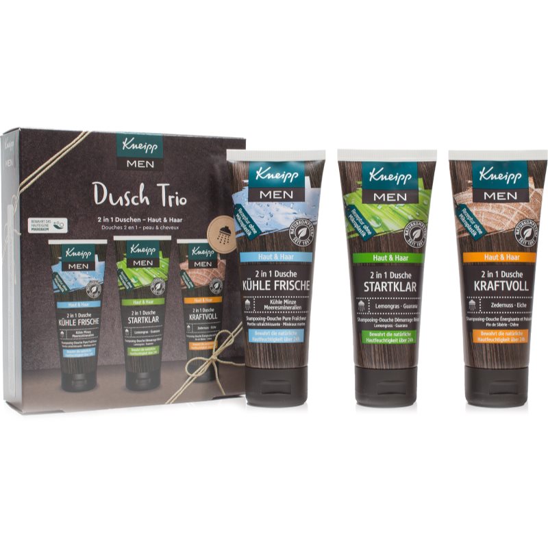 Kneipp Men Shower Trio подаръчен комплект под душа за мъже