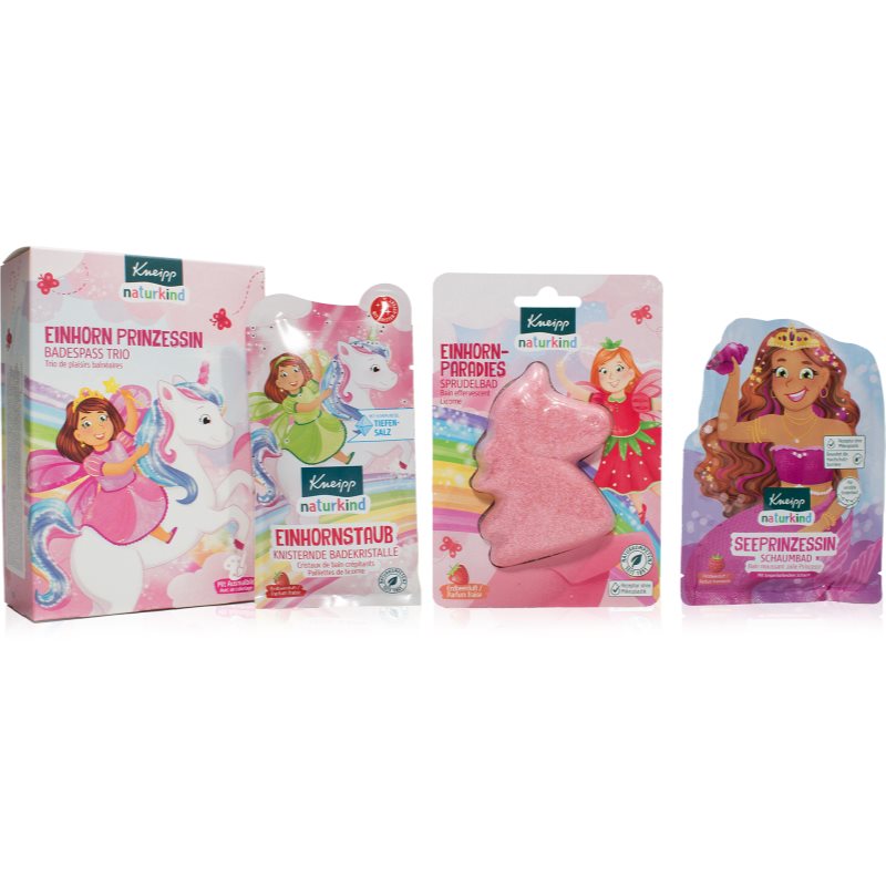 Kneipp Princess & Unicorn подаръчен комплект за вана за деца на ниска цена