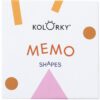 Kolorky Memo Game Shapes Съвпадение на картината 20 бр.