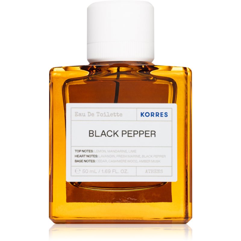 Korres Black Pepper тоалетна вода за мъже 50 мл. на ниска цена