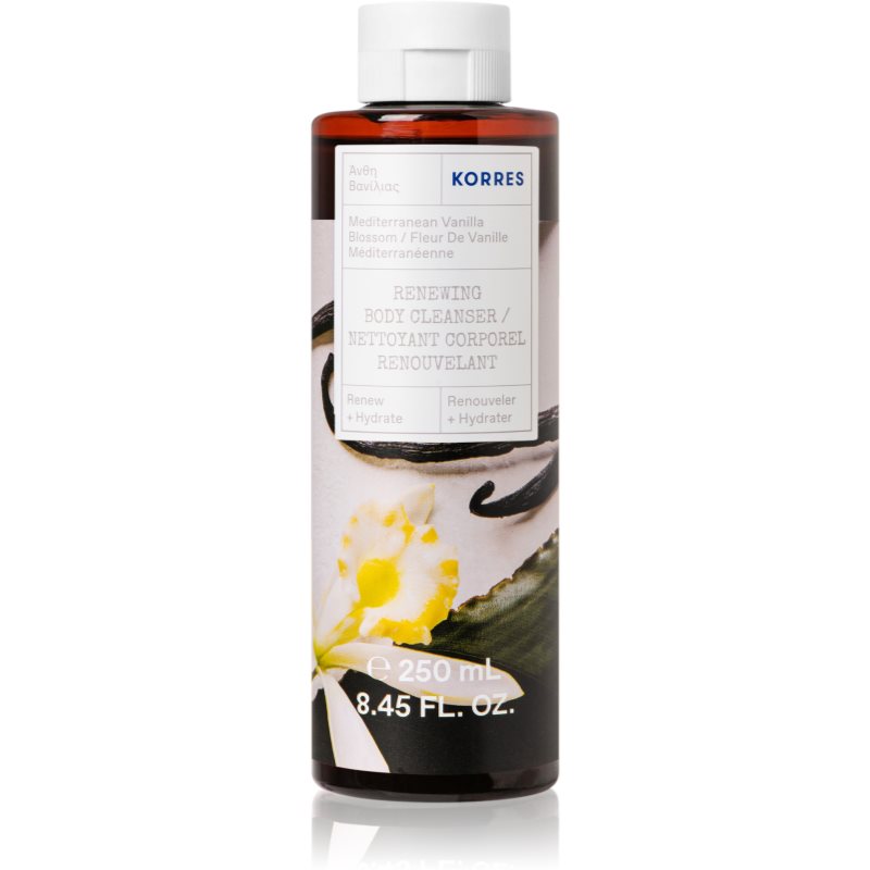 Korres Mediterranean Vanilla Blossom енергизиращ душ-гел 250 мл.