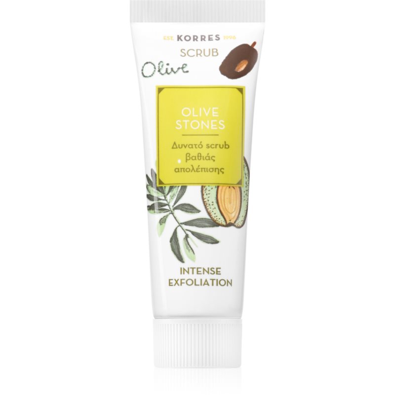 Korres Olive Stones дълбоко почистващ пилинг 18 мл.