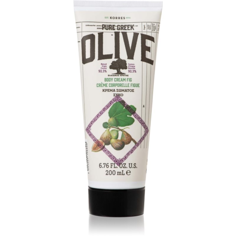 Korres Pure Greek Olive & Fig хидратиращо мляко за тяло 200 мл.