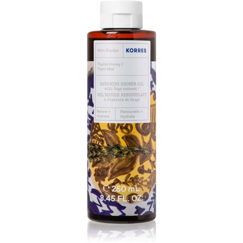 Korres Thyme & Honey нежен душ гел 250 мл.