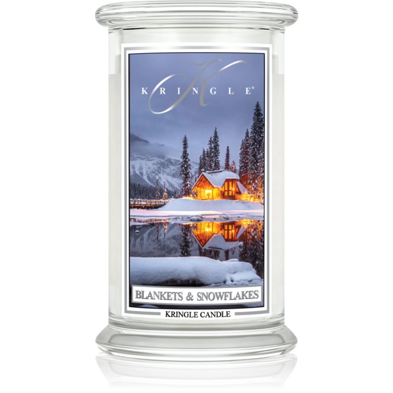 Kringle Candle Blankets & Snowflakes ароматна свещ 624 гр.