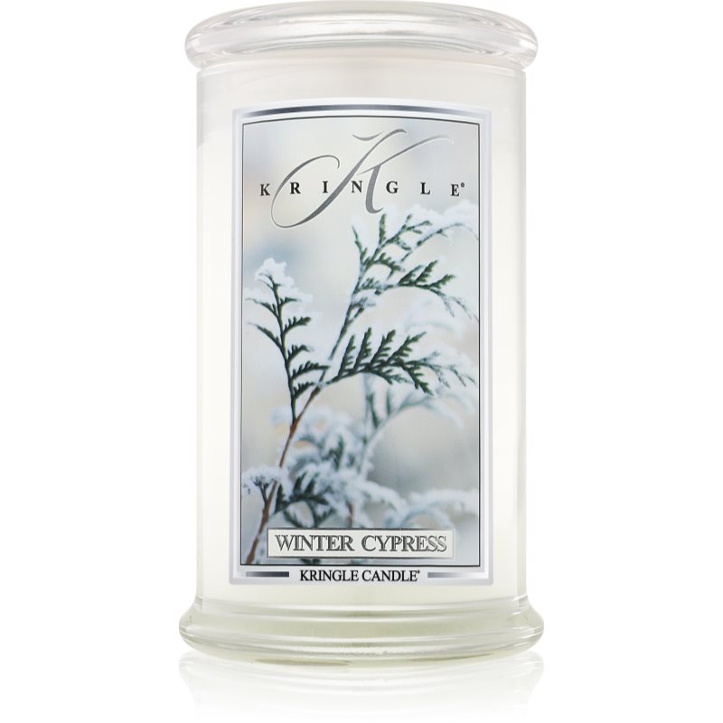 Kringle Candle Winter Cypress ароматна свещ 624 гр.