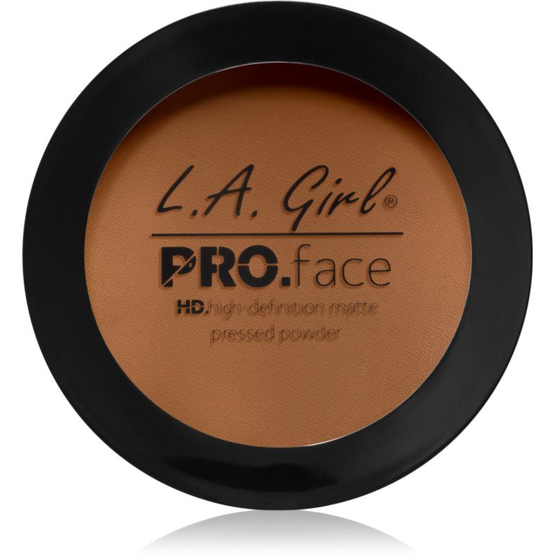 L.A. Girl Cosmetics PRO. Face HD компактна пудра с матиращ ефект цвят Classic Tan 7 гр.