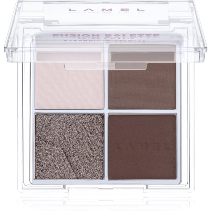 LAMEL Fusion палитра сенки за очи цвят 404 10 гр. на ниска цена