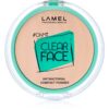 LAMEL OhMy Clear Face компактна пудра с антибактериална добавка цвят 401 Light Natural 6 гр.