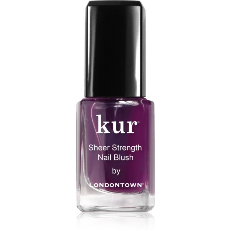 LONDONTOWN Kur Sheer Strength Nail Blush стягаща и озаряваща тонирана грижа за нокти цвят Concord 12 мл. на ниска цена