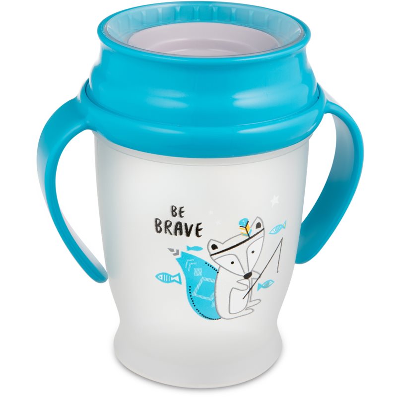 LOVI Indian Summer Junior 360° чаша с дръжки 9+ m Boy 250 мл.