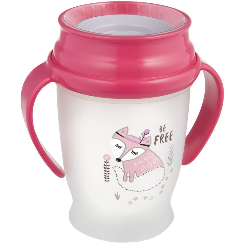 LOVI Indian Summer Junior 360° чаша с дръжки 9+ m Girl 250 мл.