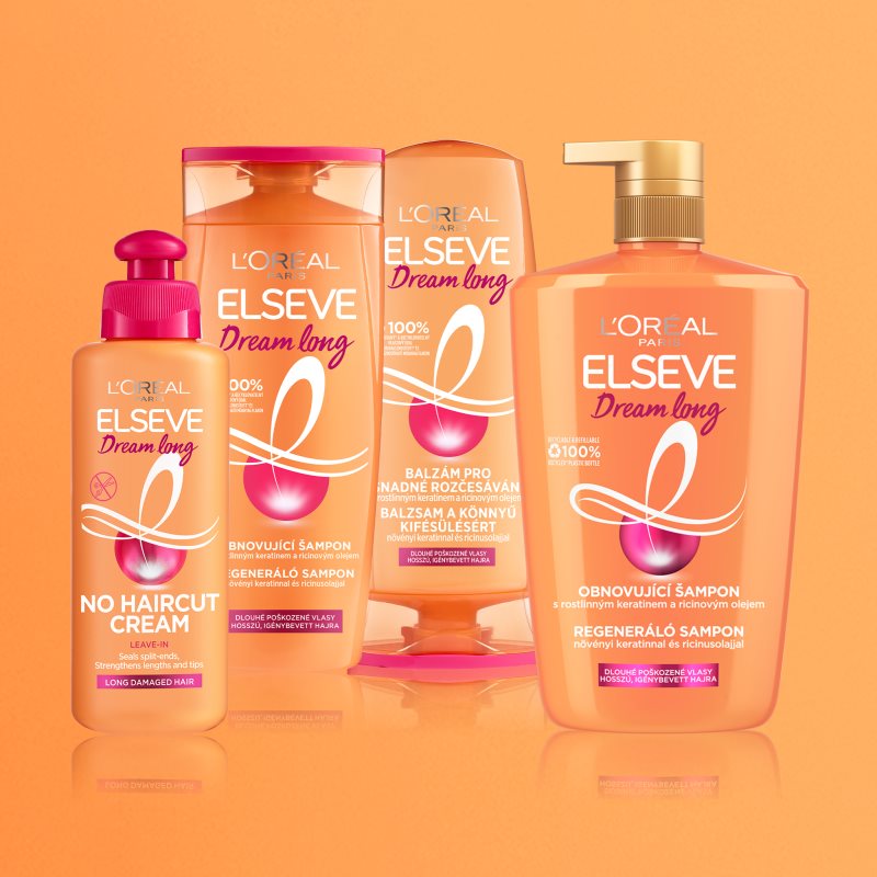 L’Oréal Paris Elseve Dream Long възстановяващ шампоан с дозатор 1000 мл. на ниска цена