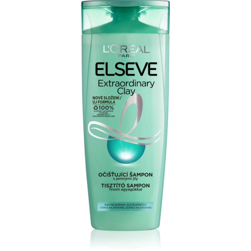 L’Oréal Paris Elseve Extraordinary Clay шампоан за мазна коса 250 мл.