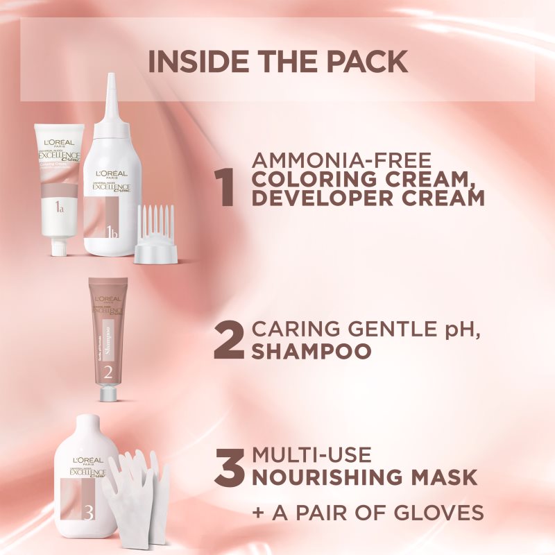 L’Oréal Paris Excellence Universal Nudes перманентната боя за коса цвят 5U 1 бр. на ниска цена