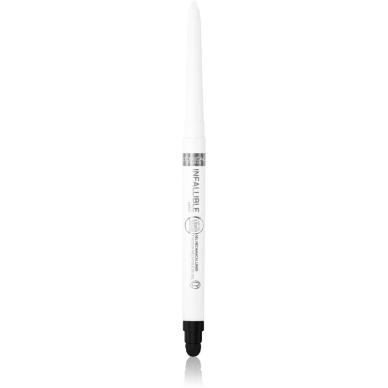 L’Oréal Paris Infaillible Grip 36h Gel Automatic Liner водоустойчив гел-молив за очи Polar White 5 гр.