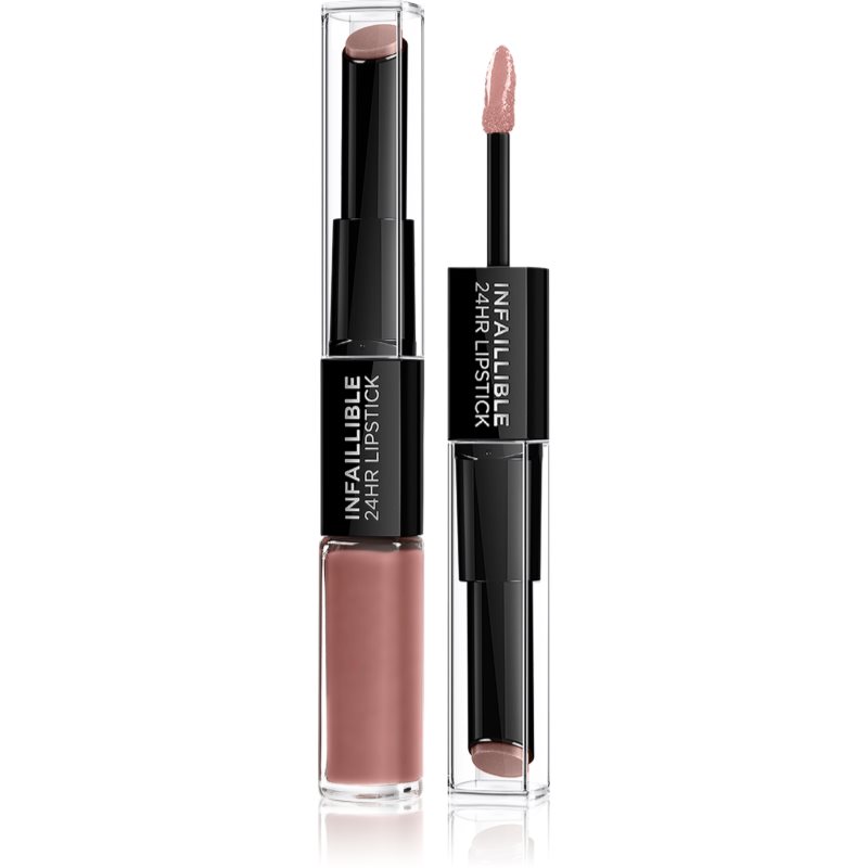 L’Oréal Paris Infallible 24H дълготрайно червило и гланц за устни 2 в 1 цвят 101 Everlasting Parisian 5