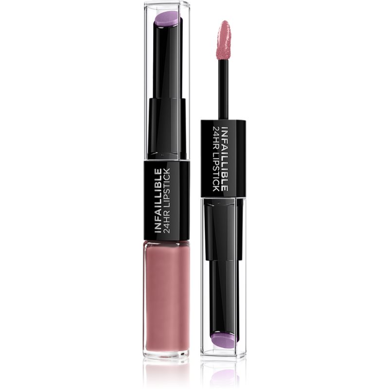 L’Oréal Paris Infallible 24H дълготрайно червило и гланц за устни 2 в 1 цвят 213 Toujours Teaberry 5