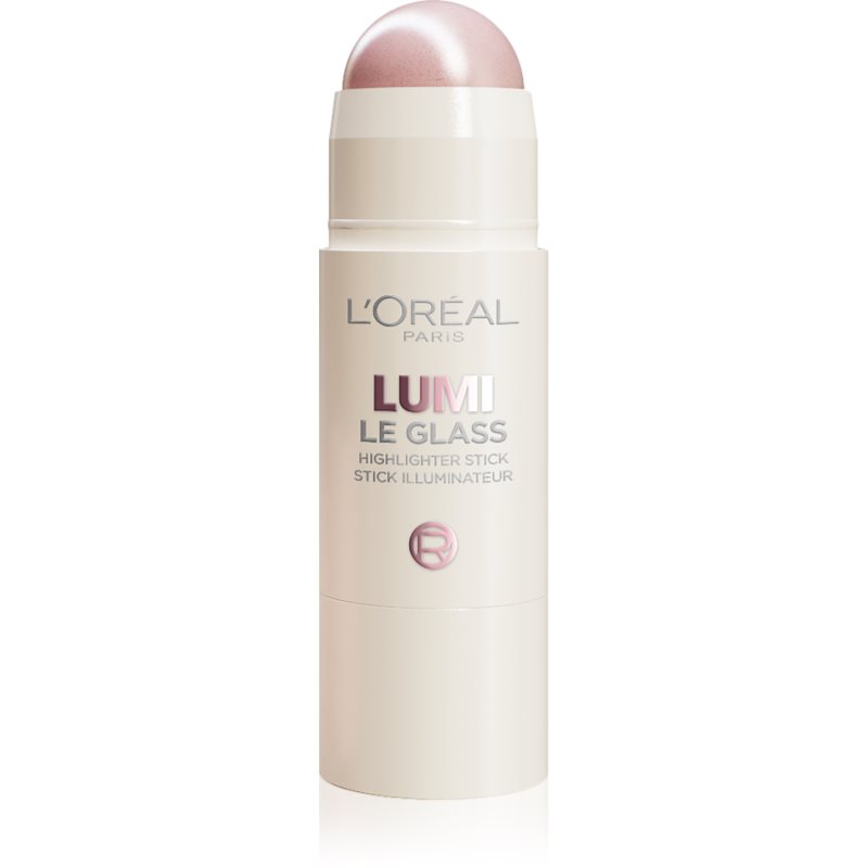 L’Oréal Paris Lumi Glass кремообразен озарител в стик цвят 620 Pink Ballet 5 гр.