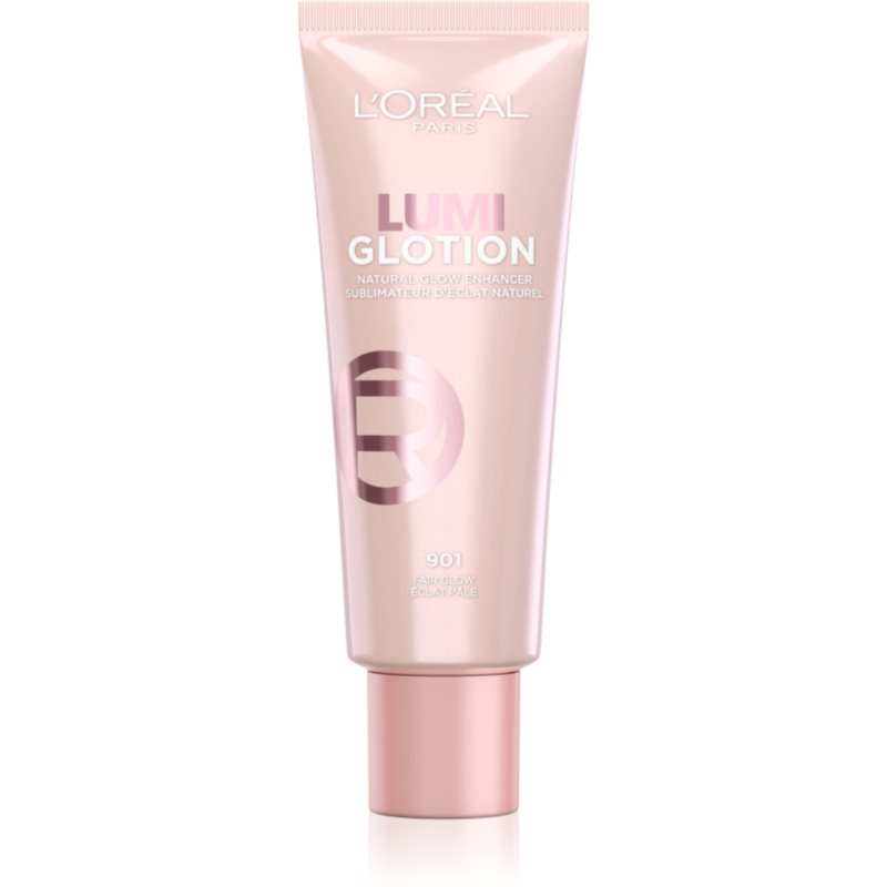 L’Oréal Paris Lumi Glotion кремообразен озарител с хидратиращ ефект цвят 901 Fair Glow 40 мл.