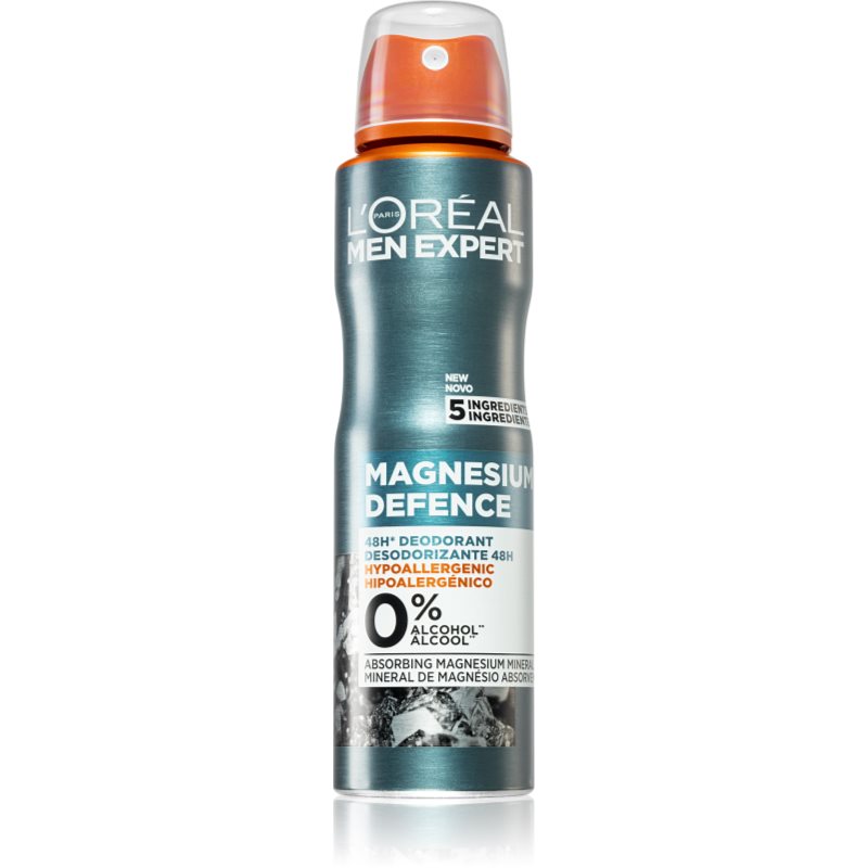 L’Oréal Paris Men Expert Magnesium Defence дезодорант в спрей за мъже 150 мл.
