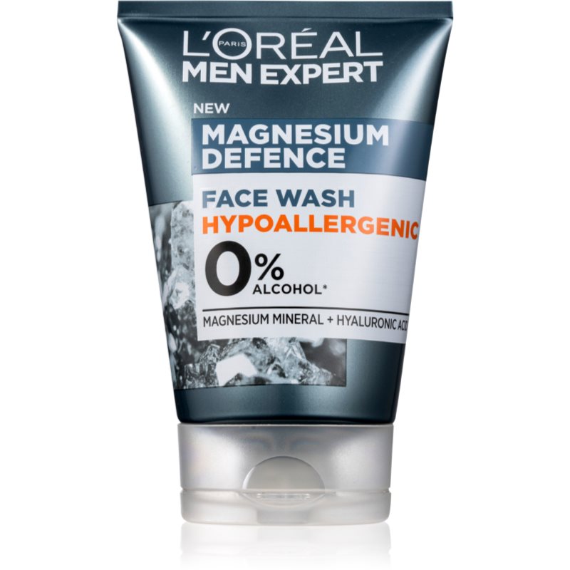 L’Oréal Paris Men Expert Magnesium Defence измиващ гел за лице за мъже 100 мл.