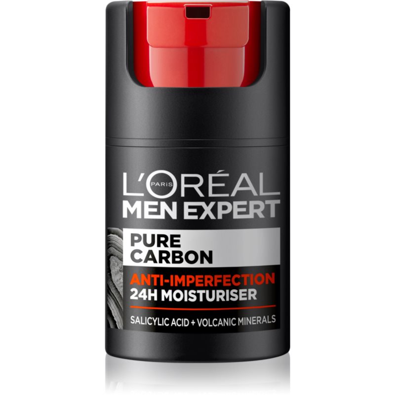 L’Oréal Paris Men Expert Pure Carbon дневен хидратиращ крем против несъвършенства на кожата 50 гр.