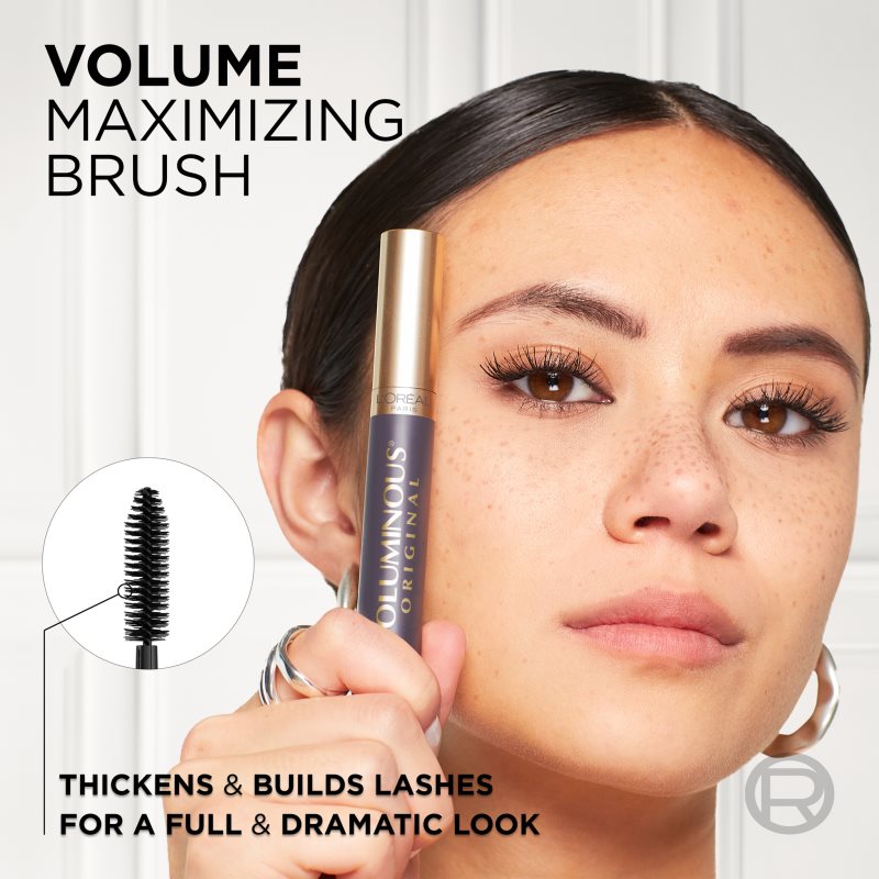 L’Oréal Paris Voluminous Carbon спирала придаваща обем Extra Black 7.5 мл. на ниска цена