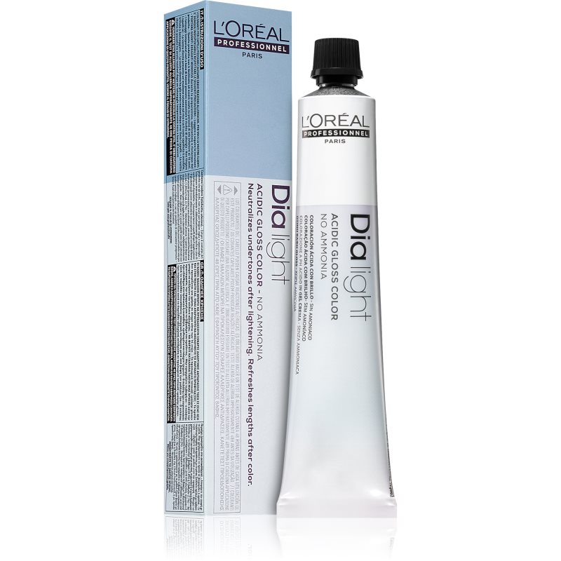 L’Oréal Professionnel Dia Light перманентната боя за коса без амоняк цвят 5.11 Castano Chiaro Ceneré Profundo 50 мл.