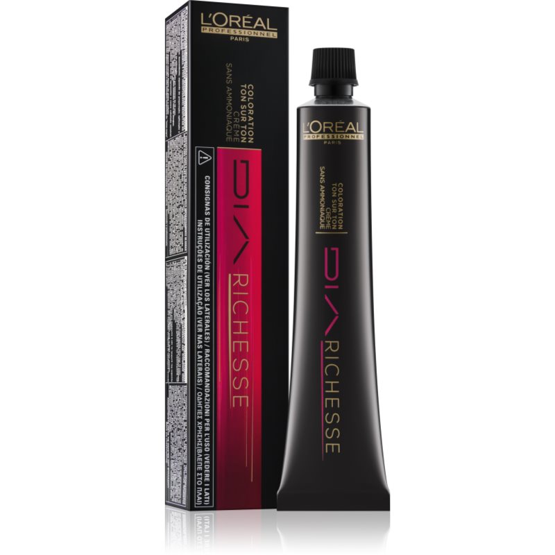 L’Oréal Professionnel Dia Richesse полу-перманента боя за коса без амоняк цвят 7.32 Honiggold 50 мл.
