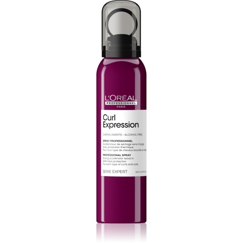 L’Oréal Professionnel Serie Expert Curl Expression спрей без отмиване за по-бързо оформяне на прическата със сешоар 150 мл.