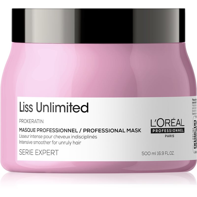 L’Oréal Professionnel Serie Expert Liss Unlimited изглаждаща маска за непокорна коса 500 мл.