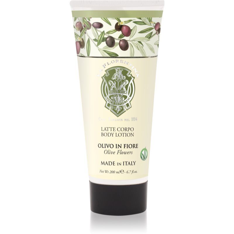 La Florentina Olive Flowers Body Lotion хидратиращо мляко за тяло с маслинено олио 200 мл.