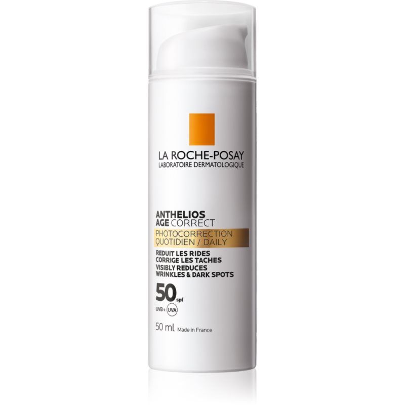 La Roche-Posay Anthelios Age Correct дневен защитен крем против стареене на кожата SPF 50 50 мл.