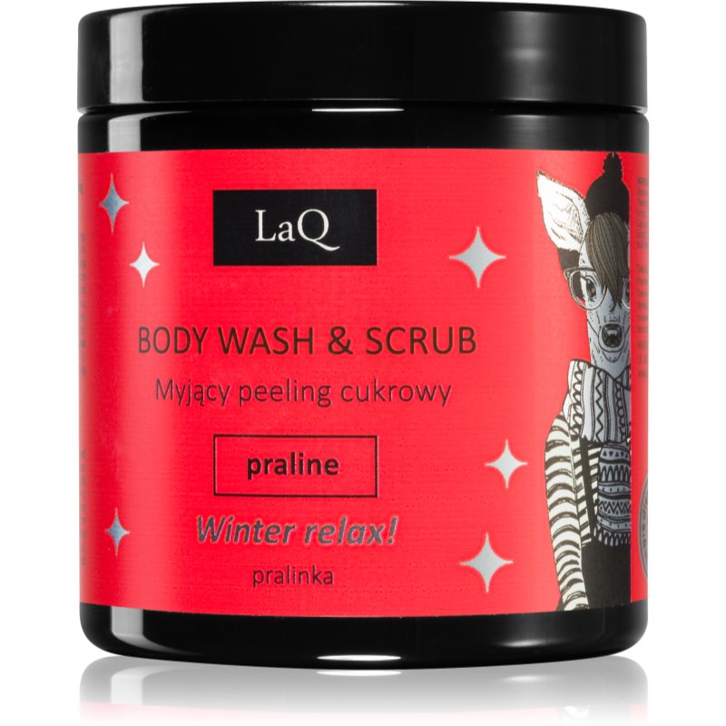 LaQ Praline почистващ пилинг за тяло 220 гр.