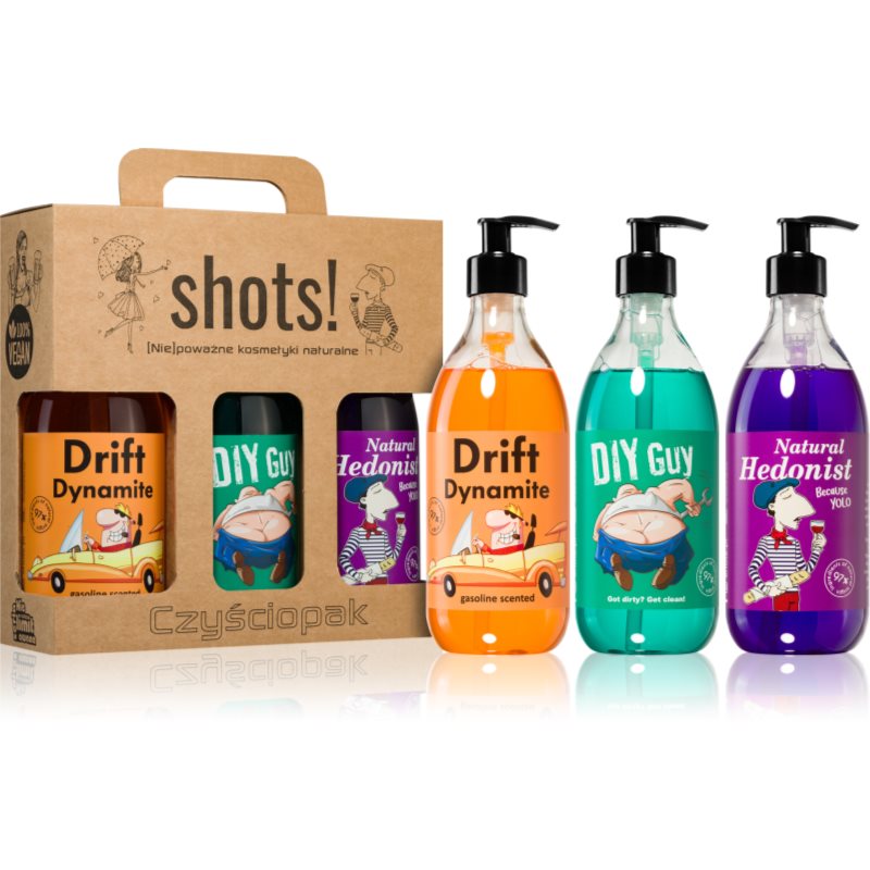 LaQ Shots! Drift Dynamite & DIY Guy & Natural Hedonist коледен подаръчен комплект